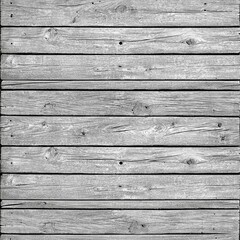 Fototapeta premium Wooden texture background, gray planks suitable for various designs and projects.