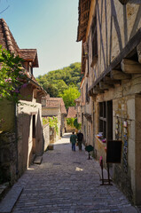 Saint-Cirq-Lapopie. France. This town is a Historical Monument in its entirety, and also appears on the list of the most beautiful towns in France.