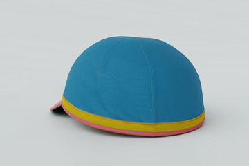 Snapback multicolor cycling caps isolated image option 6