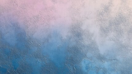 Fototapeta premium This artistic winter background features a gradient of soft pastel colors blending harmoniously, perfect for enhancing design projects, social media, and printed materials with a serene ambiance