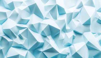 Fototapeta premium Abstract Blue Geometric Polygonal Background