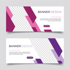  Modern business banner abstract design. Clean simple creative background vector template design