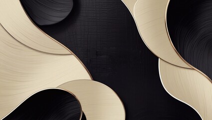 Elegant luxury beige and black background texture