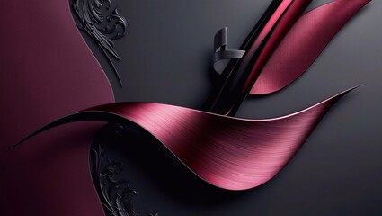 Elegant luxury burgundy and black background texture