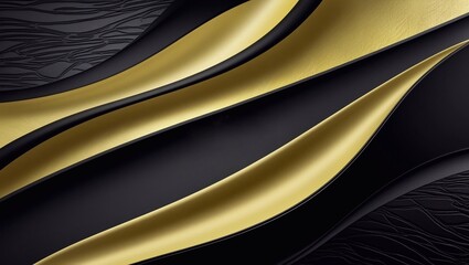 Elegant luxury yellow and black background texture