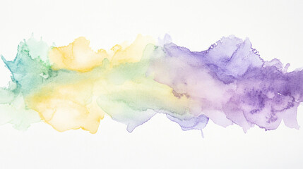 Obraz premium Plain watercolor background of large washes in neutral colors for graphic design or wallpaper.