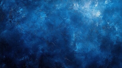 Obraz premium Deep Blue Background Featuring Fine Noise Grain for Artistic or Creative Use in Various Designs and Projects