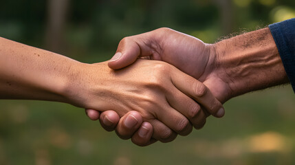 A tender clasp, two hands intertwined�??a symbol of unity, trust, and shared experiences.  Feel the warmth of connection, the unspoken bond between individuals.  A moment captured, forever cherished.