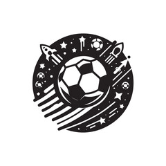 Obraz premium Soccer Ball vector design symbol illustration
