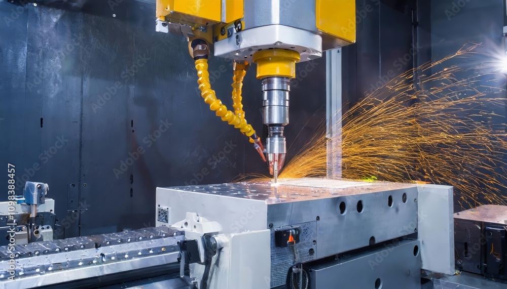 Aufkleber advanced cnc milling machine for metalworking in high-precision machining applications with cutting-