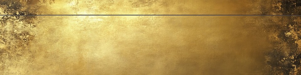 Obraz premium Golden Background with a Subtle Line and Textured Details , Elegant and Sophisticated Graphic Design