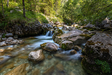 Kuhfluchtwasserf&auml;lle Farchant, Alpen