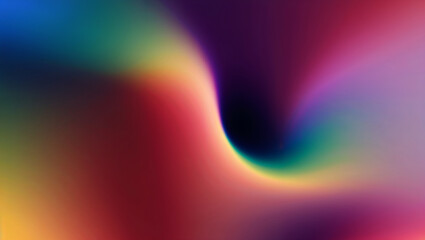 Obraz premium Soft gradient of vibrant colors blending abstractly together