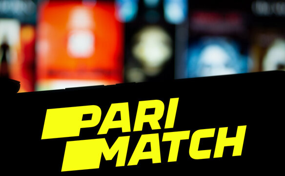 Dhaka, Bangladesh- 23 Nov 2024: Parimatch logo is displayed on smartphone. Parimatch is an international sports betting company.