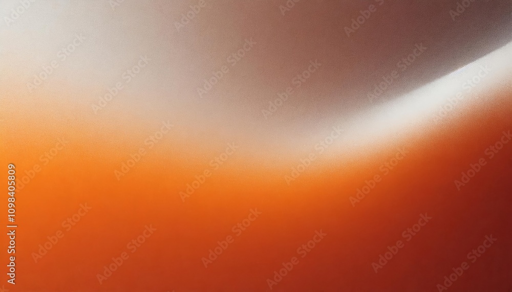 Poster orange and white gradient background with grainy texture â€“ smooth color transition, subtle noise e