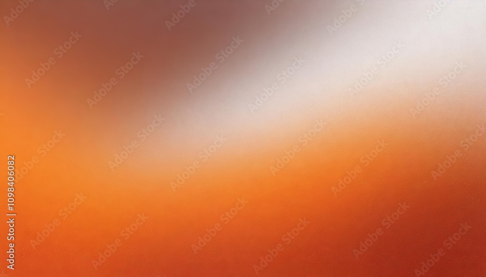 Poster soft orange and white gradient background with grainy texture, smooth color blend, and subtle noise 