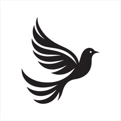 Obraz premium dove of peace vector