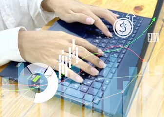 Stock charts and financial investments