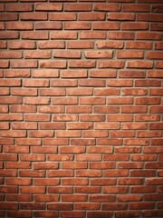 Obraz premium Rustic red brick wall texture ideal for background or design element, urban, construction