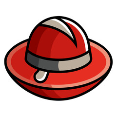 Fototapeta premium hat clipart cartoon Illustration drawing