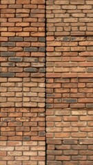 Fototapeta premium Variety of brick textures including weathered, rustic, and modern styles, urban, old