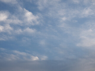 Fototapeta premium dramatic cloudy blue sky background