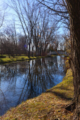 A park with a lake and palm trees. It is an ideal place to walk, watch birds and other animals |...
