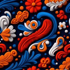 Modern Reimagining of Traditional Paisley Patterns