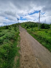 Przepiękny krajobraz Beskidu Śląskiego. Polska