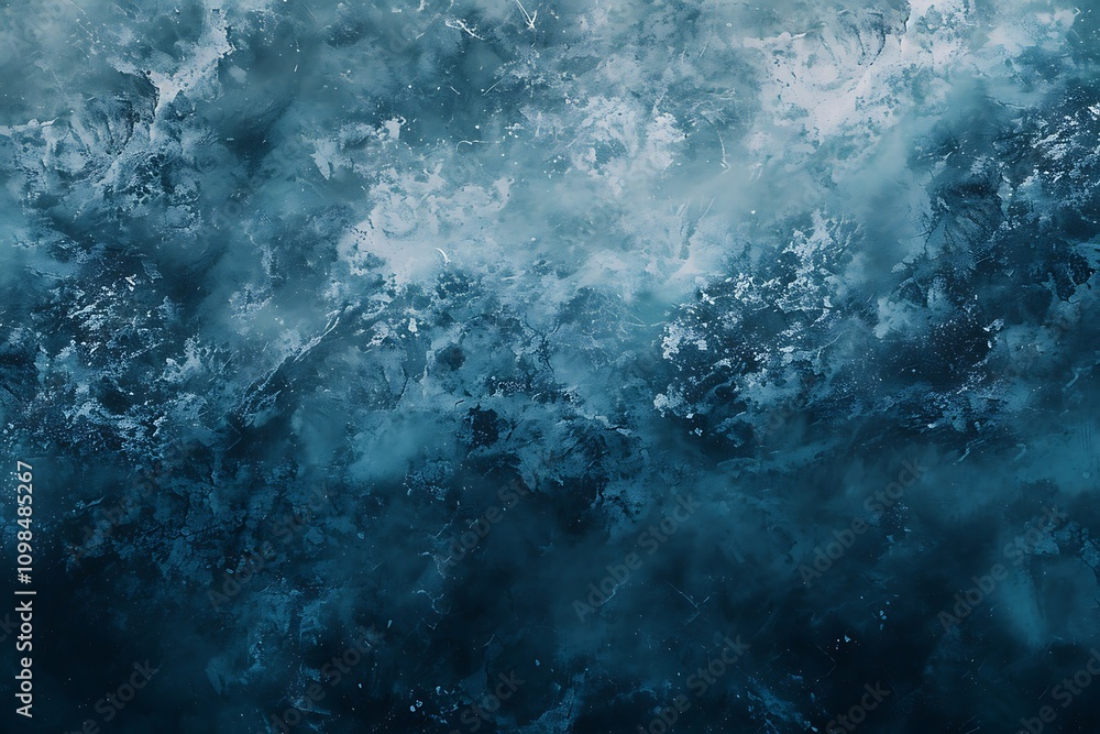 Poster grunge background with space for text or image. dark blue color.