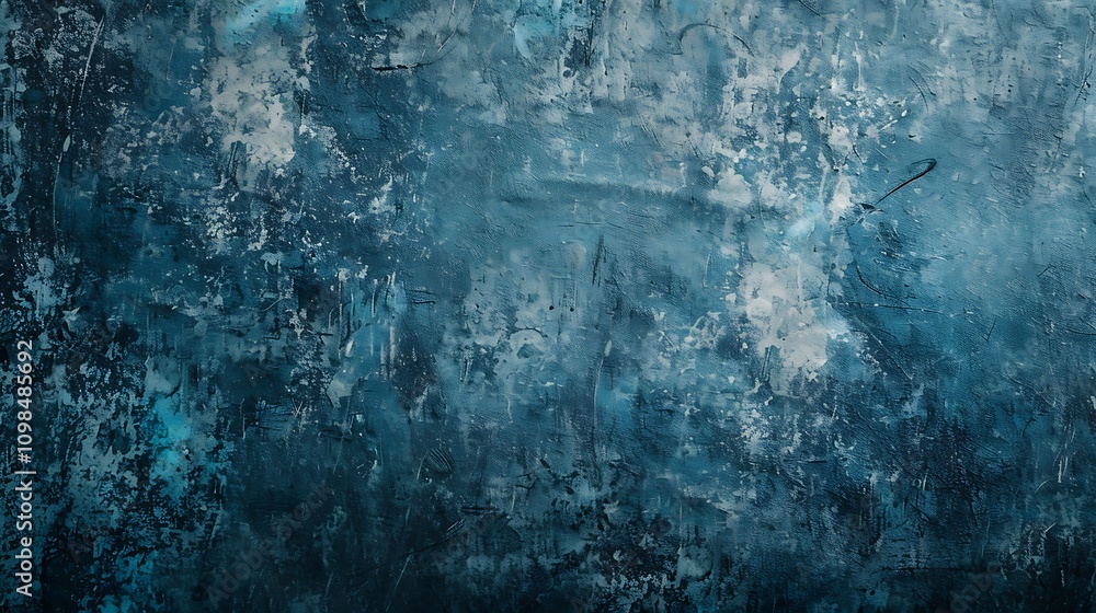 Poster grunge background with space for text or image. dark blue color.