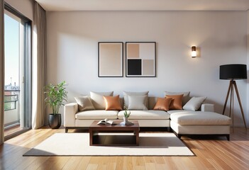 Modern Living Space Design