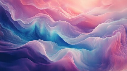 Obraz premium Abstract pastel wave background.
