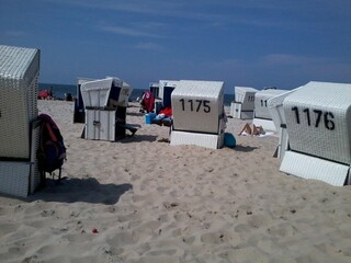 beach huts