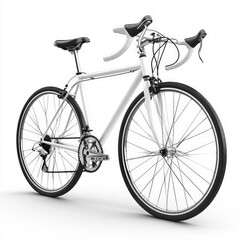 Fototapeta premium Road Bicycle Isolated