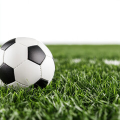 Fototapeta premium Soccer Field Isolated