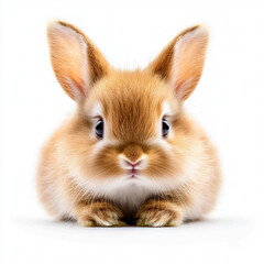 Obraz premium Baby Rabbit Isolated