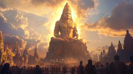 Towering Deity, Golden Glow