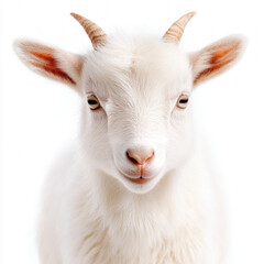 Fototapeta premium Goat Isolated On White