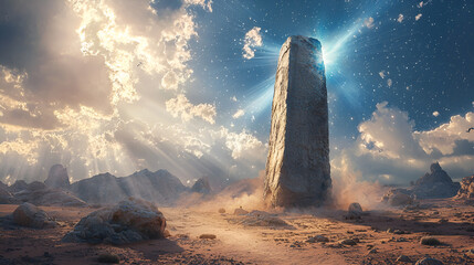 Cosmic Rays Illuminate Ancient Stone