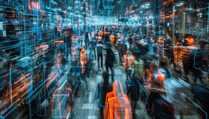 Crowd surveillance  advanced face recognition and data analysis in busy urban environments