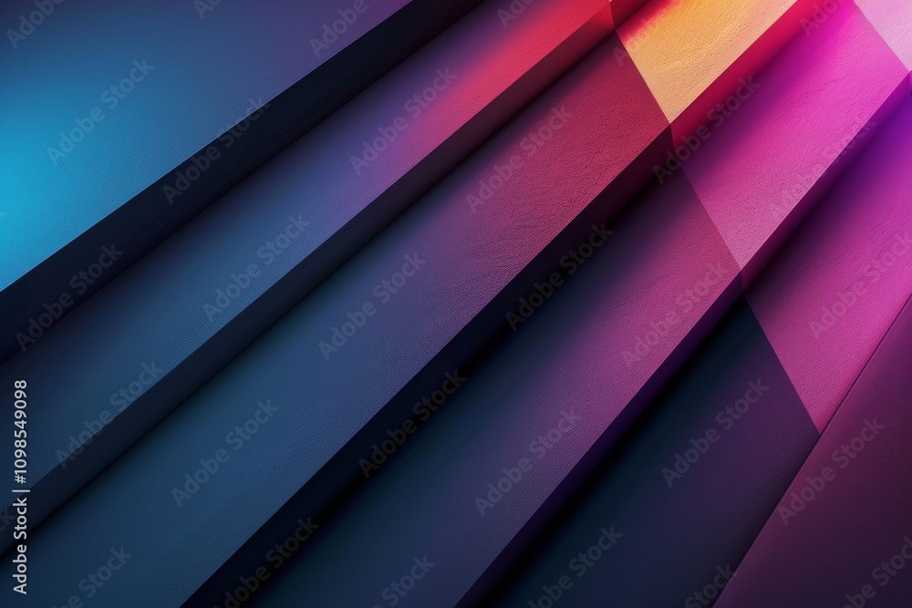 Poster dynamic abstract background featuring colorful geometric shapes and gradients, perfect for modern de