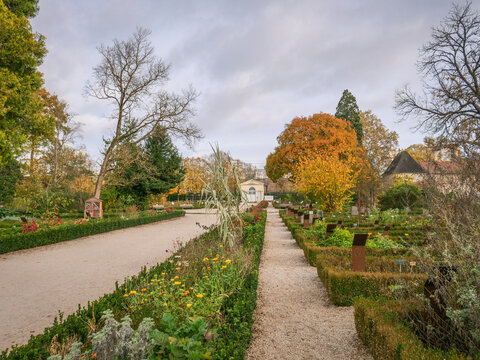 Parc de l'Arquebuse &agrave; Dijon en France