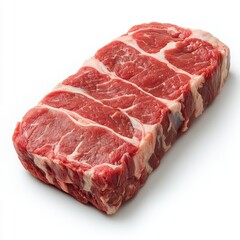 Obraz premium Fresh Raw Beef Ribeye Steak Cut