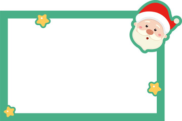 Naklejka premium Christmas Frame