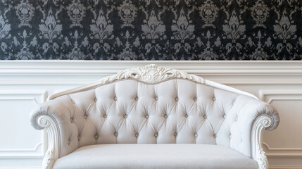 Vintage Indoor Decor with Retro Furnishings and Antique Elements