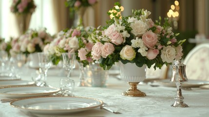 Elegant Vintage-Inspired Dinner Party with Old Money Flair