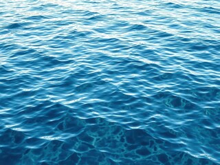 Fototapeta premium Rippling water surface with tiny waves creating a mesmerizing texture, smooth, ocean