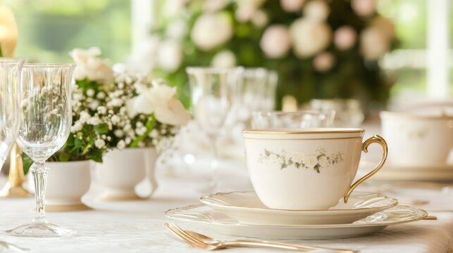 Opulent Elegance: Vintage Fine Dining Affair with Old Money Charm