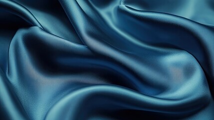 Obraz premium A smooth silk background with gentle folds and a soft sheen